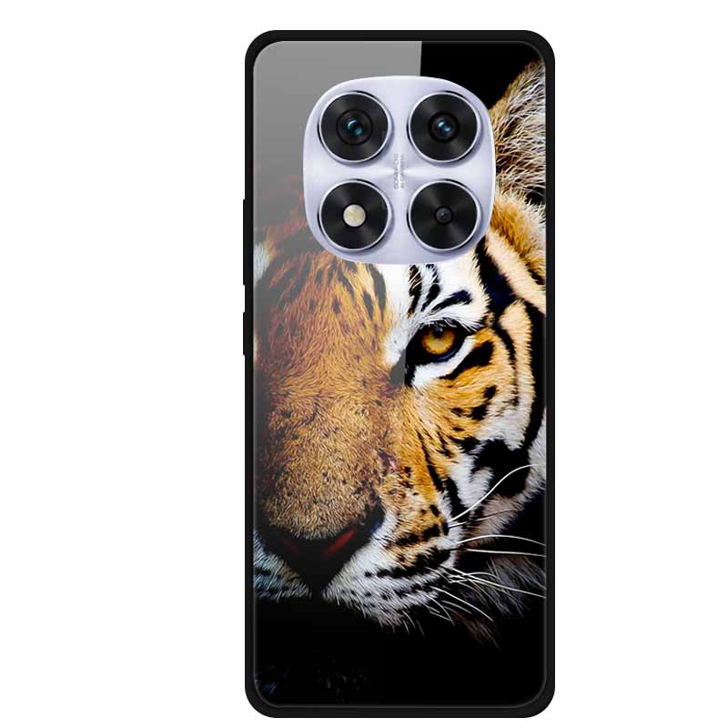 Жесткий чехол-книжка для Xiaomi Redmi Note 14 Pro 5G, чехол с мягким бампером, чехол из закаленного стекла для Redmi Note 14 Pro 4G, чехол Note14 Pro