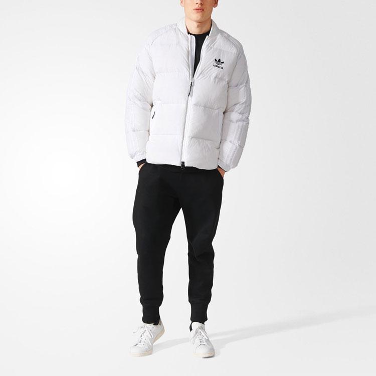 adidas Мужская пуховая куртка Originals SST Белая BR4799