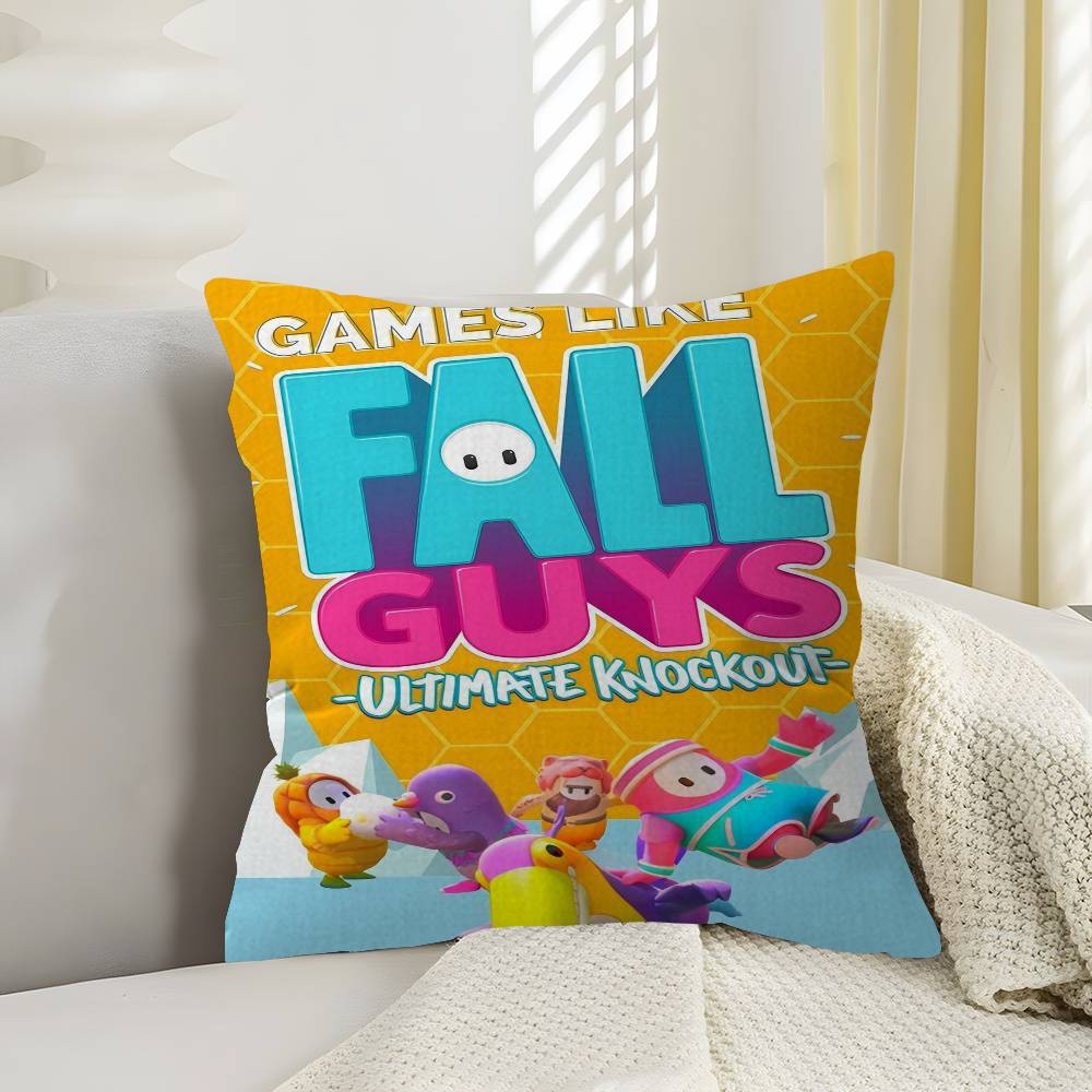 FFall GGuys Game Personalized Pillow Dust Cover Bedroom Kids Party Decoration Pillowcase Birthday Children Gift