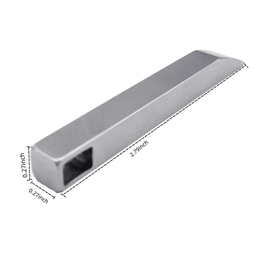 Stainless Steel Outdoor Pry Bar Compact Keychain Tool Portable Bottle Opener Label Remover Heavy Duty Keychain Prybar