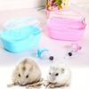 Portable Transparent Hamster Carrying Case Creative Pet Carrying Cage Travel Pet Carrying Hamster Cage Small Pet Carrying Cage