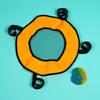 Two-Player Throw and Catch Toy Interactive Double Tossing Catch Toy  Sensory Integration Training