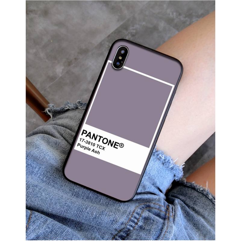 YNDFCNB Pantone Candy Color Phone Case for iphone 11 12 Mini Pro Max X XS MAX 6 6s 7 8 Plus 5 5S 5SE XR SE2020