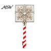 Festive Checkout Interaction Tool Christmas Payment Wand, Credit Card Holder for Readers, Reindeer Plastic Wand Snowman Snowflake Holiday Retail