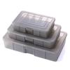 Durable Hook Lure Container Lure Box Fishing Tackle Box Transparent 5 Compartments Baits Case