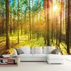 Forest Landscape Nature Wallpaper Living Room Bedroom Tv Sofa Background Backdrop Wall Home Decor Mural