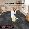VEVOR Carpet Tiles Reusable, 24"x 24"Carpet Squares With Padding Attached, Soft Padded Carpet Tiles