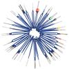 36Pcs Terminal Removal Tool Kit Depinning Tool Electrical Connector Pin Removal Terminal Disassembly Tools Car Pin Extraction