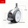 Медицинские колеса для кровати - 2", 2.5", 3" Направленные винтовые двойные пластины с тормозами
