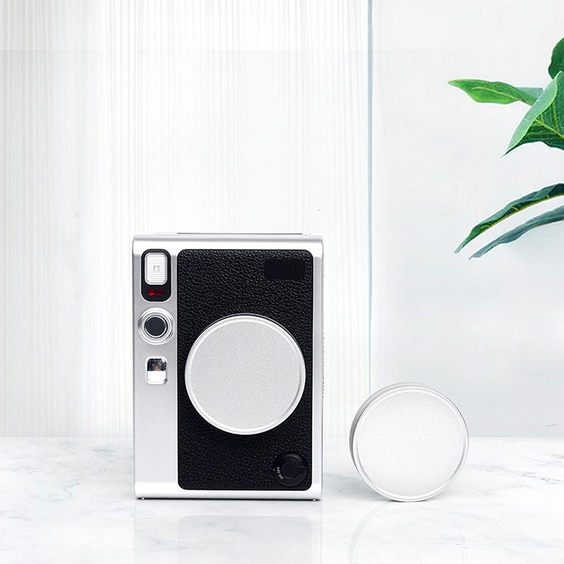 1 шт. пылезащитная крышка объектива для мгновенной камеры Instax Mini Evo из алюминиевого сплава, защитная крышка объектива для мгновенной камеры