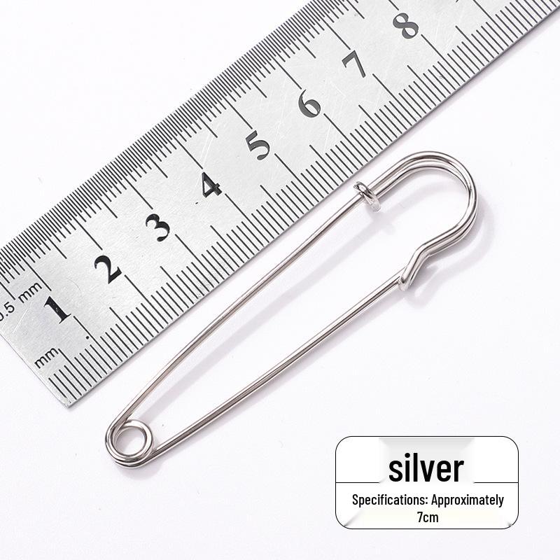 Большая булавка для шали, пряжка для свитера, брошь - Ручная работа, аксессуар для DIY-украшений