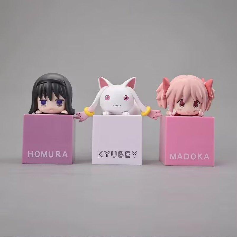 Аниме-фигурка Puella Magi Madoka Magica в Q-версии Канамэ Мадока Акэми Хомура Инкубатор Кавайная ПВХ-модель Экшн Периферия Подарок