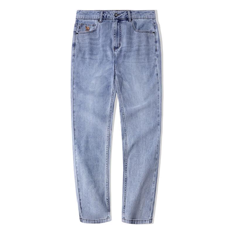 Camel Мужские джинсы из денима прямого кроя с охлаждающим эффектом