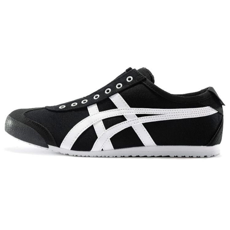 ONITSUKA TIGER Mexico 66 Slip-On Black White Unisex Sneakers 1183A746-001