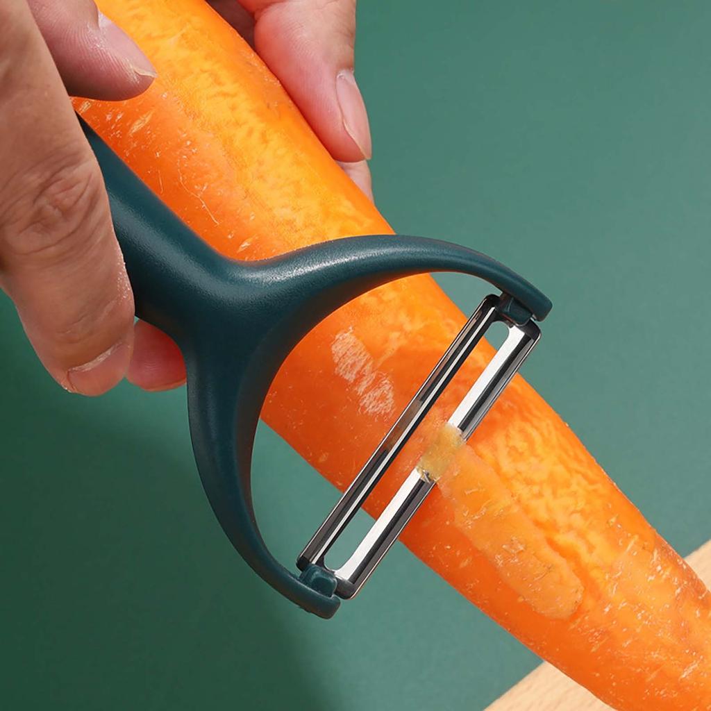 Многофункциональная овощечистка для дыни и фруктов из нержавеющей стали, подходит для использования на кухне и в домашних условиях