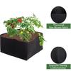 Multi-size Grow Bag Felt Planting Container Durable Plant Nutrition Bag  Outdoor