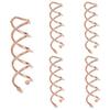 5pcs Hair Fairy Screw Bobby Pin Bridal Headwear Hairpin Ornaments Spiral Hair Clip  Women
