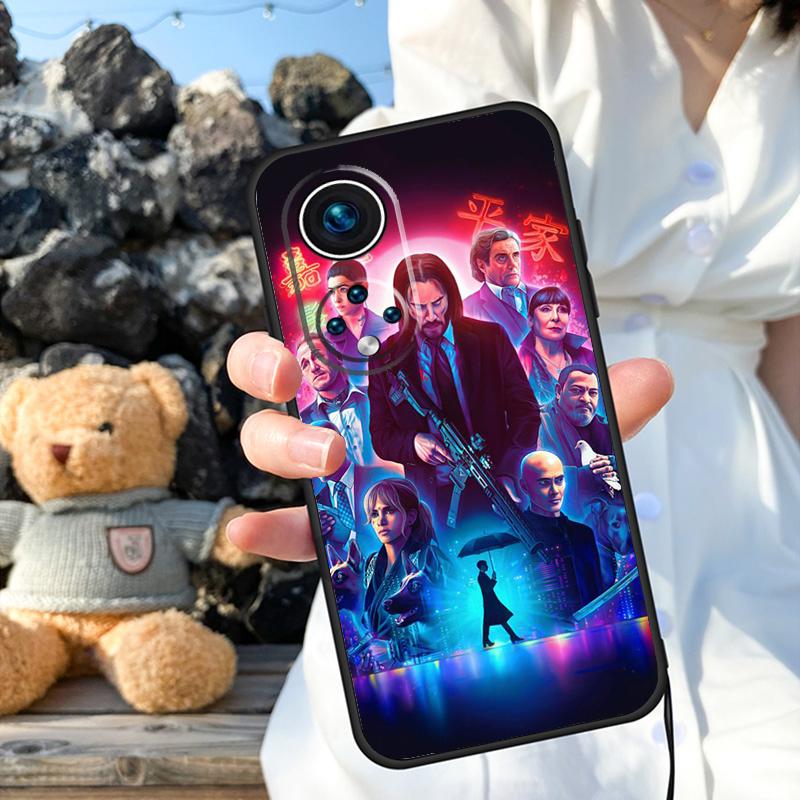 John Wick Phone Case For Honor 90 Lite 50 70 Magic 5 6 Pro X6 X7 X8 X9 X6a X7a X8a X9a X9b X8b Cover