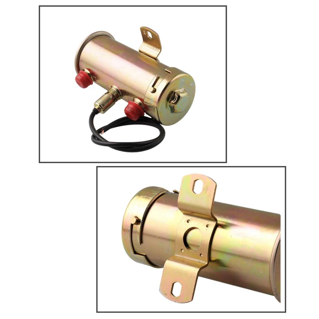 SCGEHA Electromagnetic Pump, Fuel Pump, 12 V, Compatible with Carburetors, Weber, Mitsuba, Nismo, etc