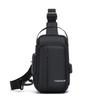 Explosive Men's Chest Bag Crossbody Bag Travel Anti-theft Bag Diagonal Backpack Large Capacity Men