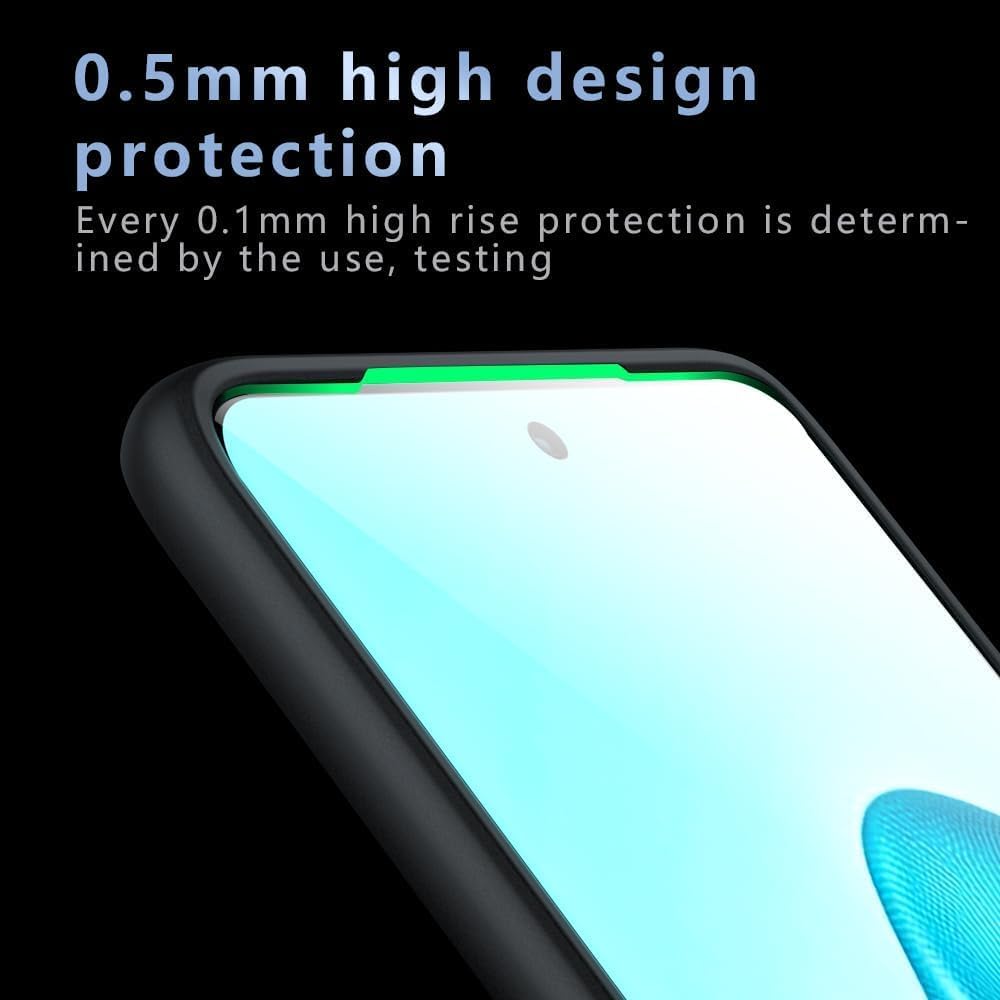 Матовый чехол для Motorola Moto G56 G86 Power 5G, противоударный полупрозрачный чехол с приятным на ощупь покрытием, жесткая задняя панель, рамка, Fundas