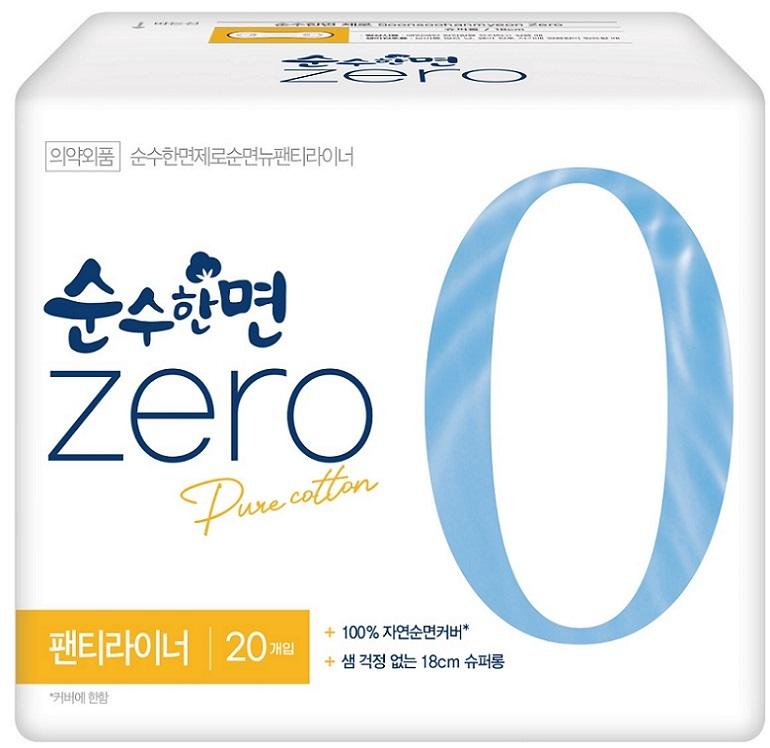 Выберите 1 из 8 гигиенических прокладок Pure Cotton Zero (лайнер/маленький/средний/большой/на ночь/комплект)