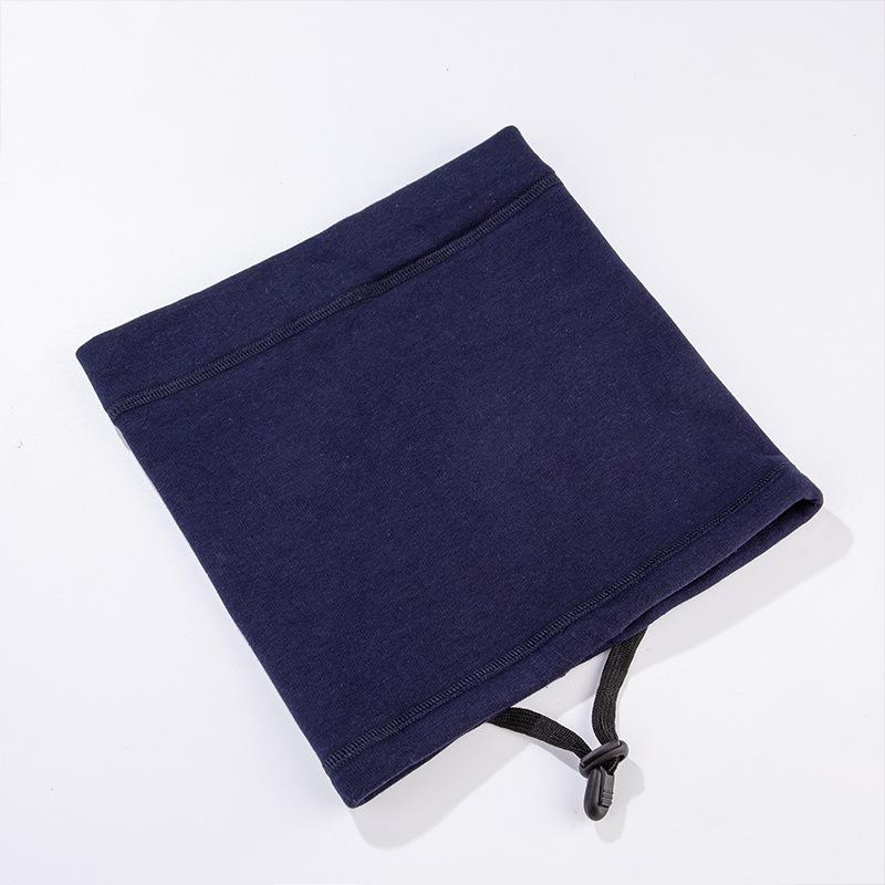 Зимний бархатный шарф, маска от ветра для уличного райдера, шапка, утолщенный пуловер, чистый хлопок, теплая защита шеи