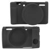 Digital Camera Silicone Protective Cover Case Accessory for Sony ZV1 Camera Black