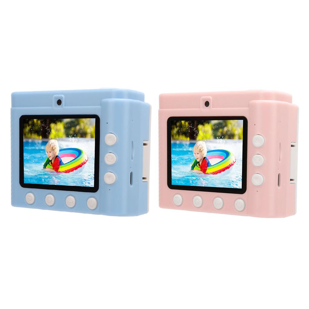 Детская камера для печати с 3 рулонами бумаги для печати HD с двумя объективами фото и видео для уличных игр Pho