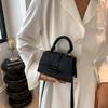 Сумка Trendy Niche Design, женская мини-сумка через плечо, модный квадратный кошелек с верхней ручкой