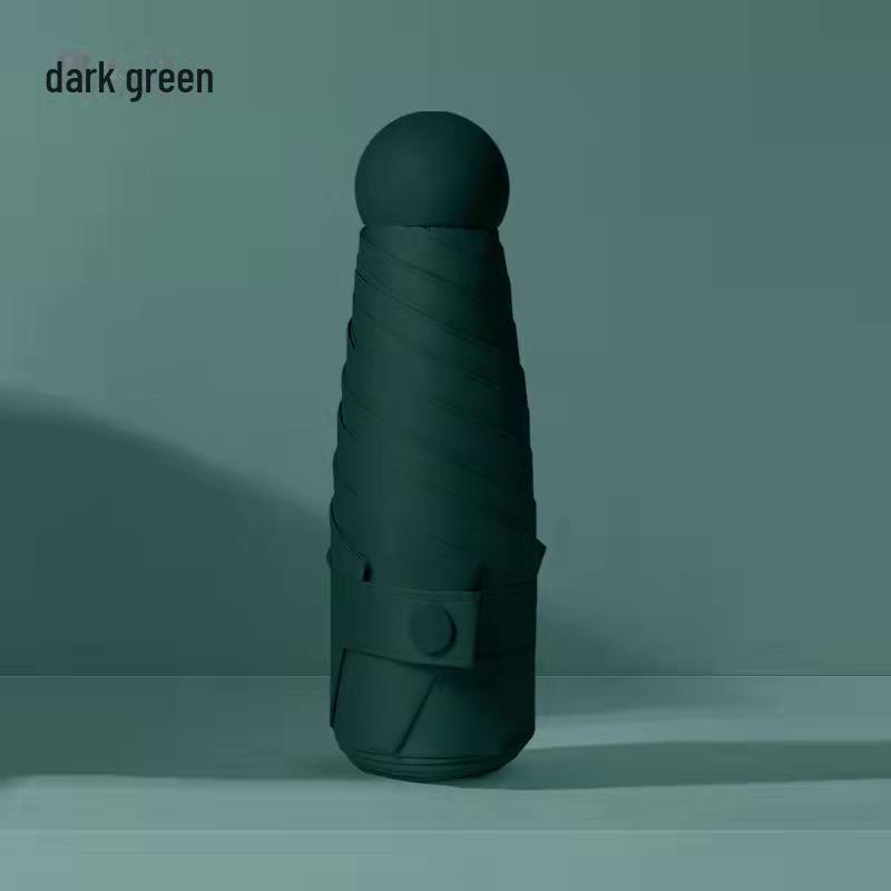 Скидка 50% на карманный мини-зонт двойного назначения: Защита от ультрафиолета для солнца и дождя, красочный и компактный дизайн