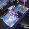 RGB Коврик для стола Honkai Star Rail Красивая девушка Evernight Коврик для мыши HD Печать Кавайный Castorice Коврик для мыши PC Ноутбук Клавиатура Мышь Коврик