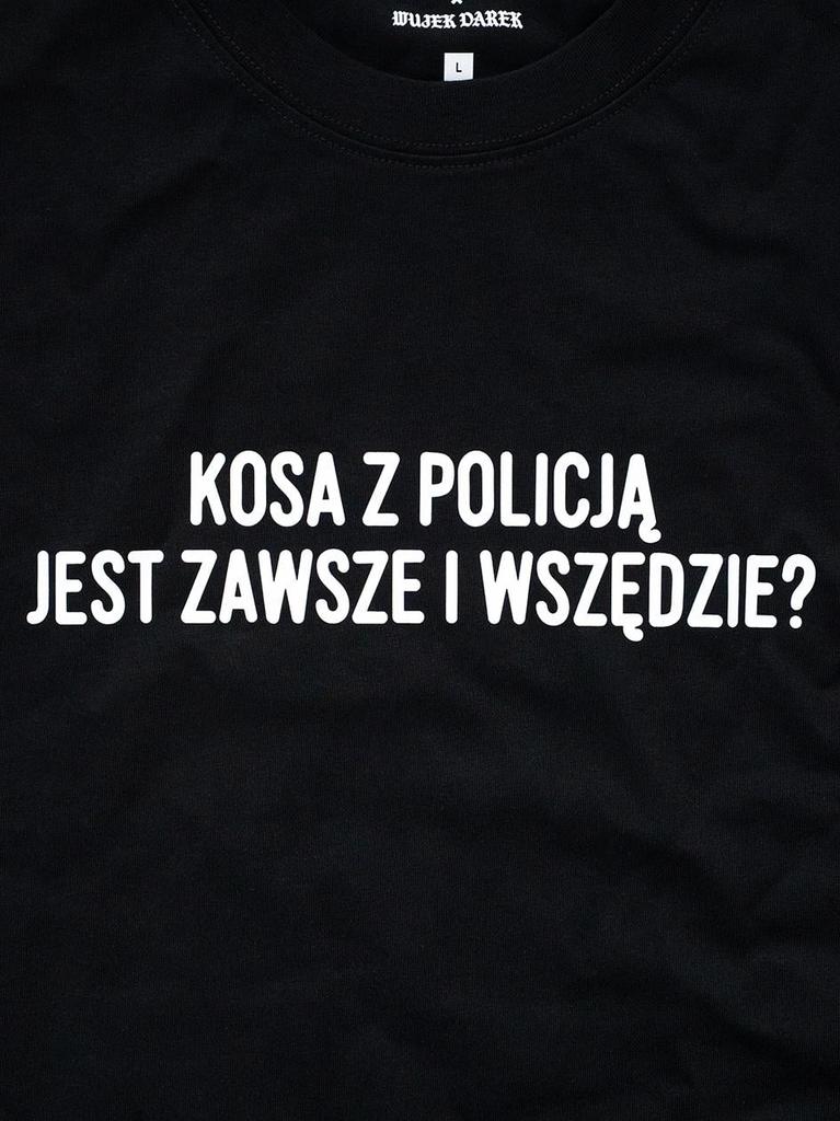 Jigga Wear x Wujek Darek Kosa Black Oversized Short Sleeve T-Shirt XL