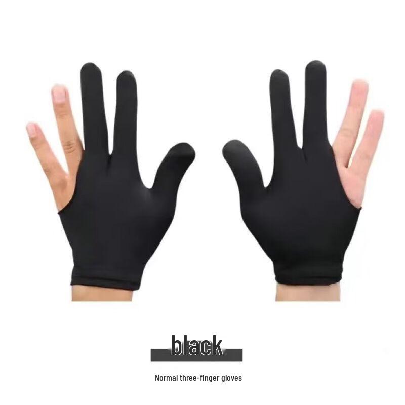 Elastic Fingerless Billiard Glove