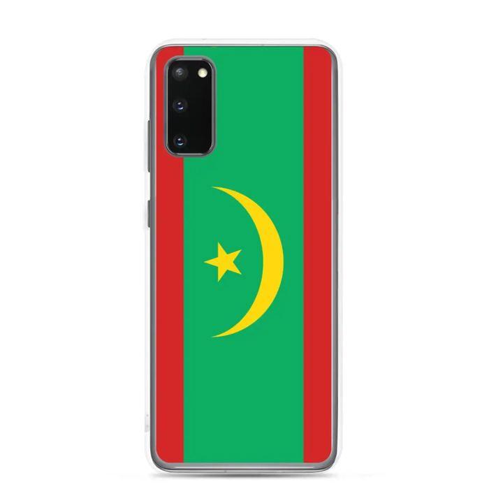 Coque Téléphone - Samsung - Galaxy S20 - Drapeau De La Mauritanie - Souple - Multicolore