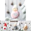 Charming Mini Snowman Plush Doll Ornament Perfect For Christmas Tree Decor