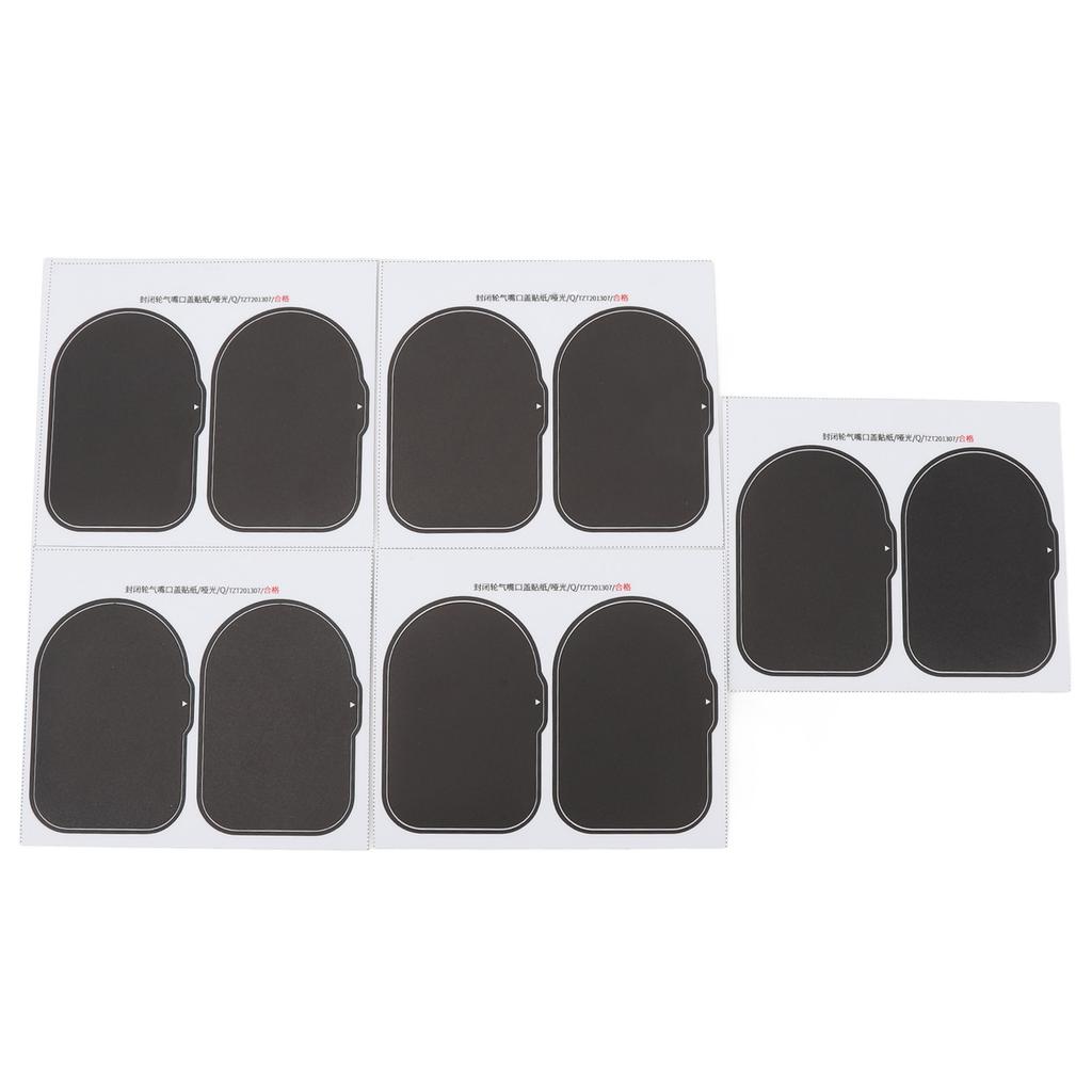 Герметичная наклейка на крышку клапана колеса, защищенная от пузырьков, усиленная, матовая, декоративная наклейка для горного велосипеда