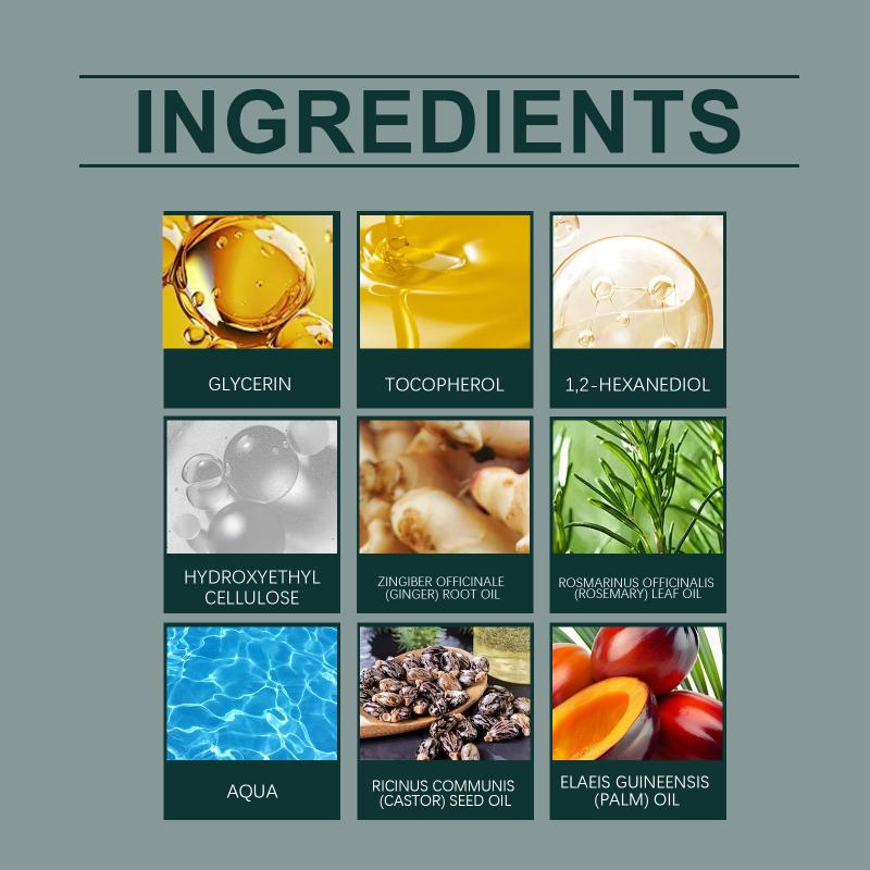 Rosemary Oil for Hair Growth Repair Damaged Scalp Strengthen Roots Prevents Hair Breakage All Day Hair Care