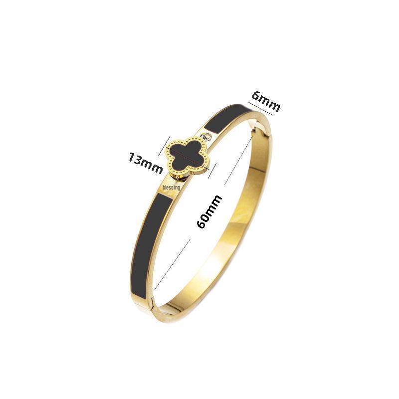 Hot-Selling Titanium Steel Luxury Bracelet Collection: Versatile Design