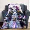 1pc Hunter X Kopo group - Themed Flannel Blanket - Suitable for Bed, Home Decor, Graduation Gifts, Easter, Back to School, ChristmasA99