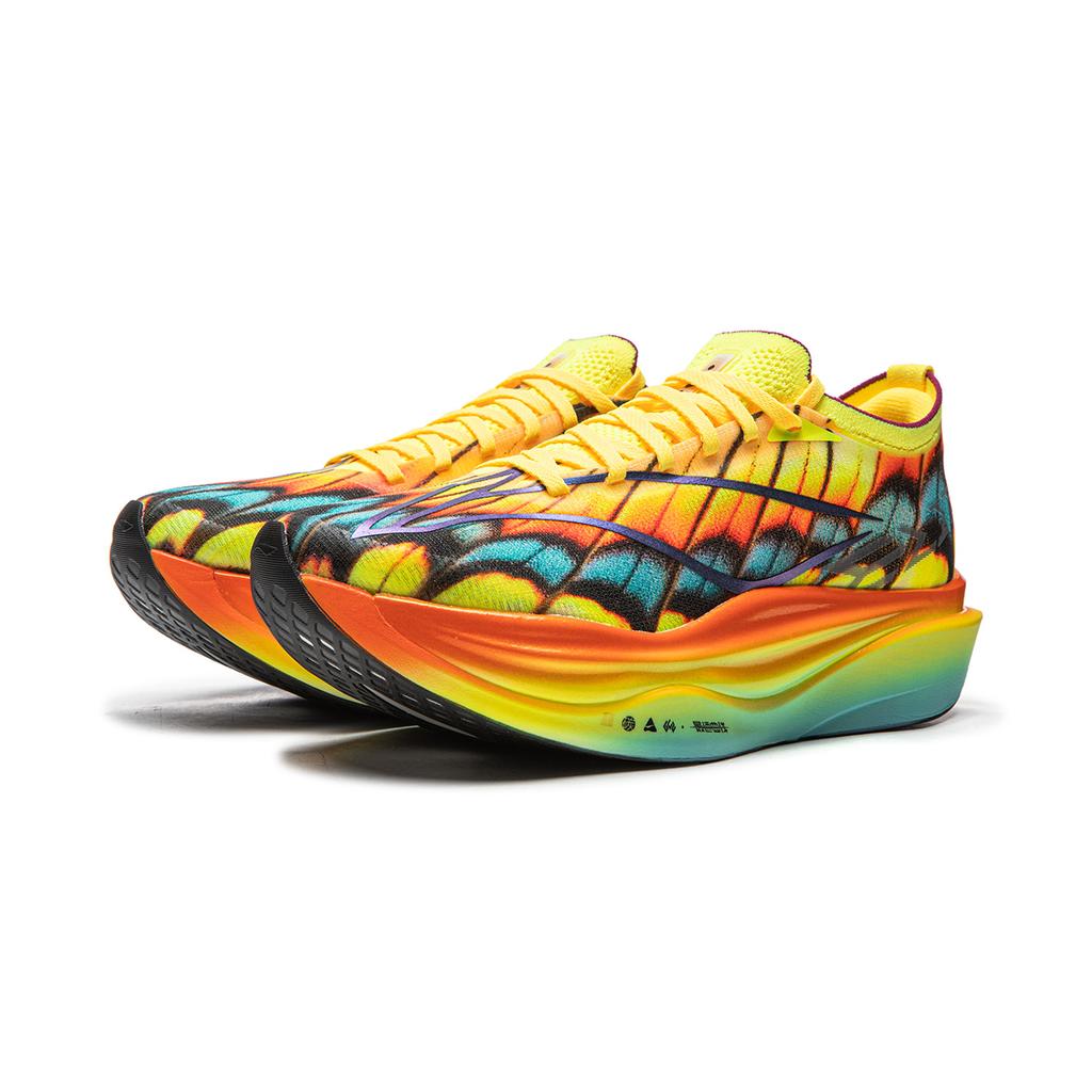 Li Ning Feidian 6 ELITE Амортизация Скользкая Устойчивая к истиранию Низкие Углеродная пластина Беговые кроссовки Унисекс ARMW001-27