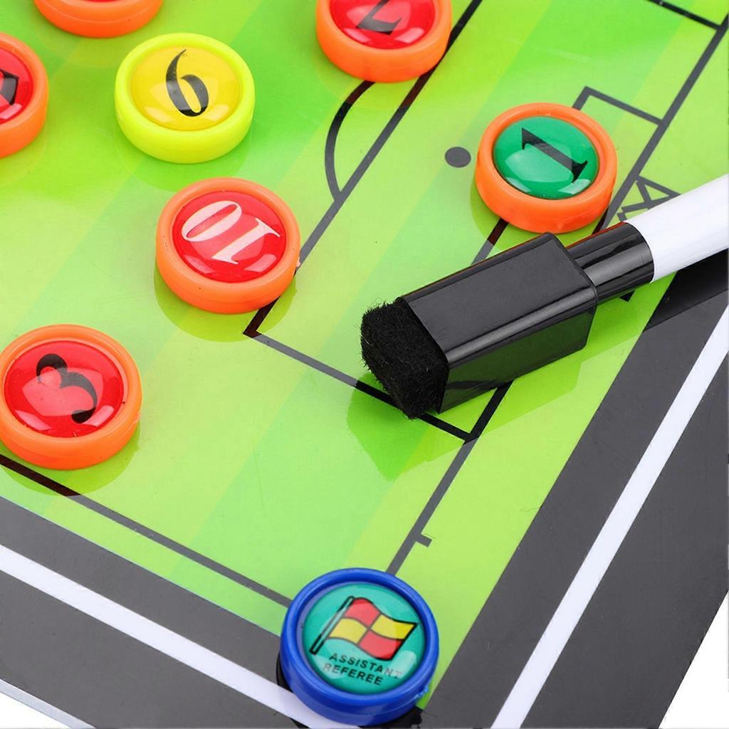 Football Soccer Ball Tactics Magnetic Board for Coaching Training Competition Strategy Teaching Drill Practice