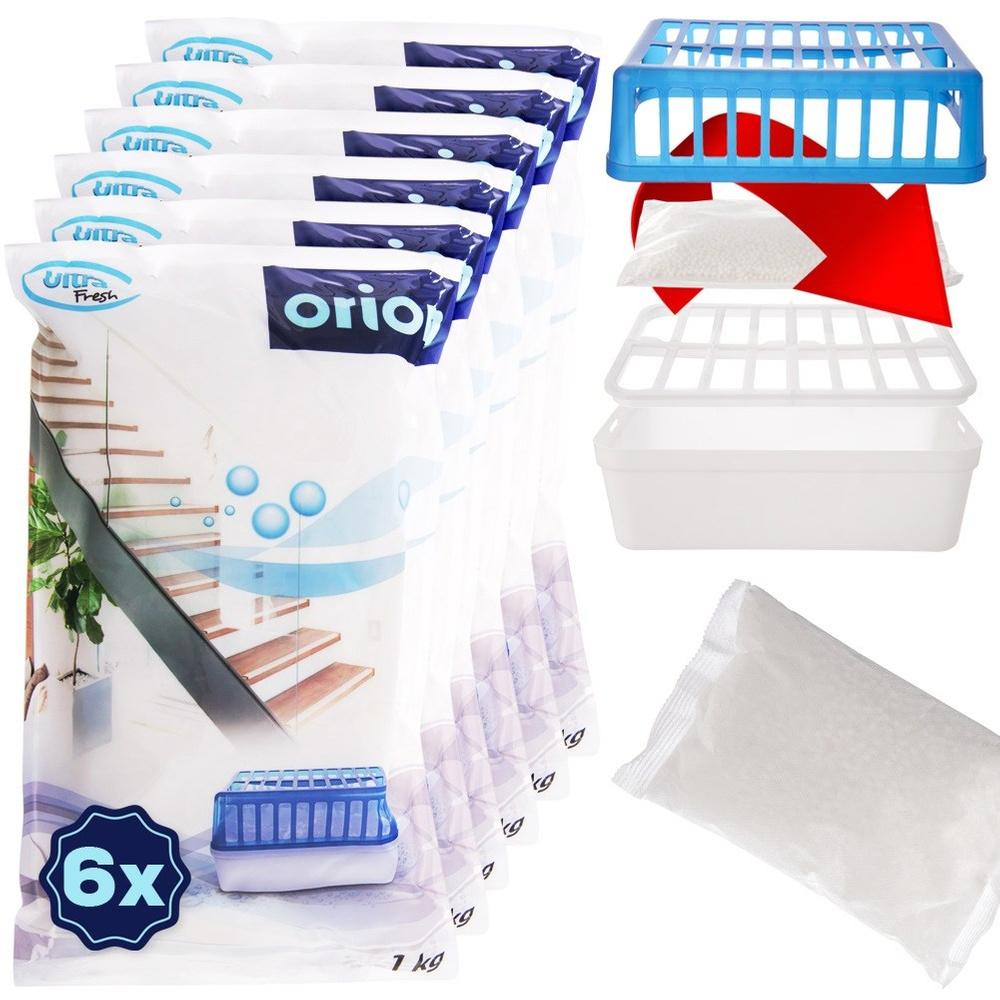 Moisture absorber insert ULTRA FRESH granules 1 kg 6 pcs.