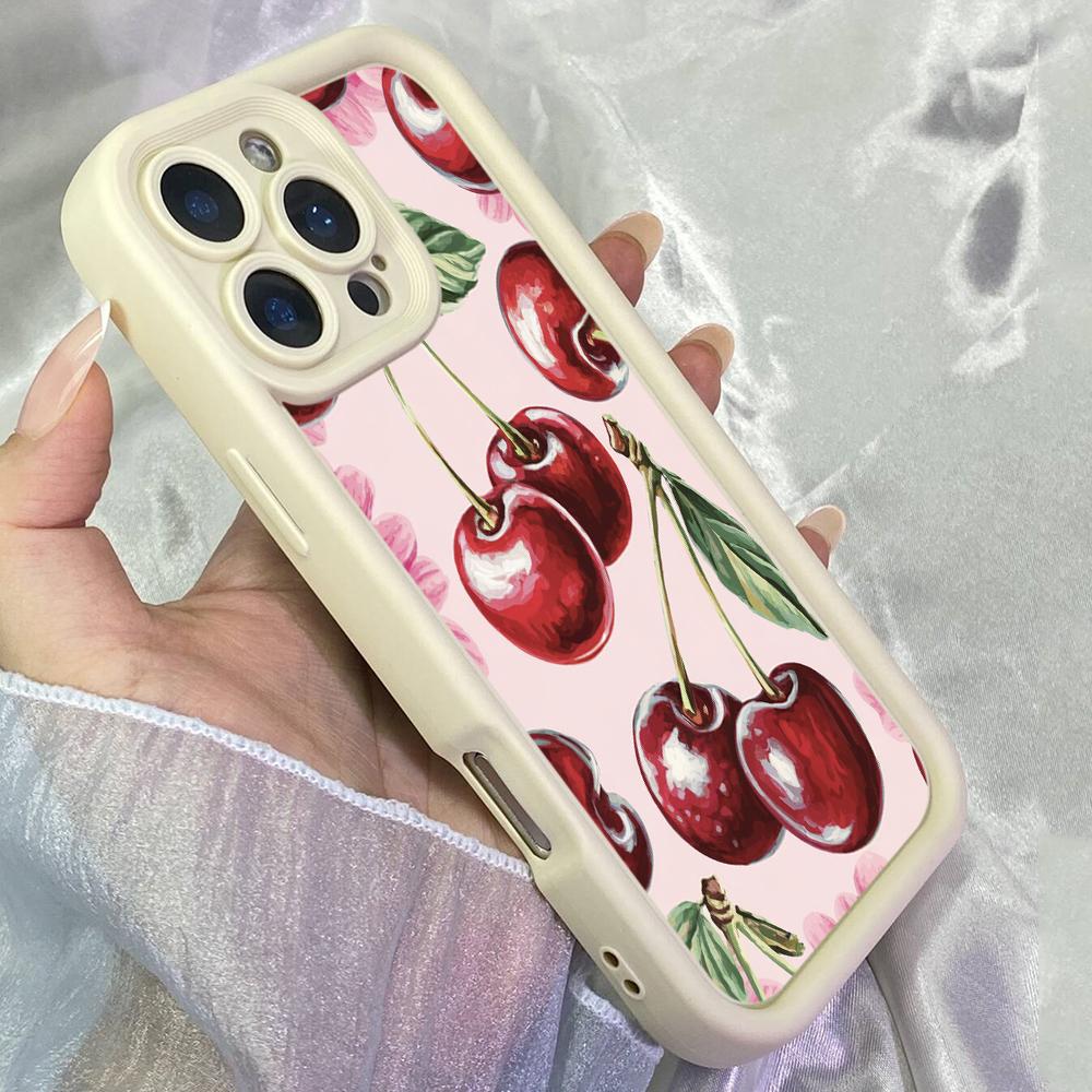 JT127 Дизайн «Цветение вишни» для iPhone 17 16 15 Pro Max Samsung S26 S25 S24 Ultra A17 A16 A07 A56 A06 Xiaomi 15T Redmi 15c 14c 13C Мягкий чехол из ТПУ