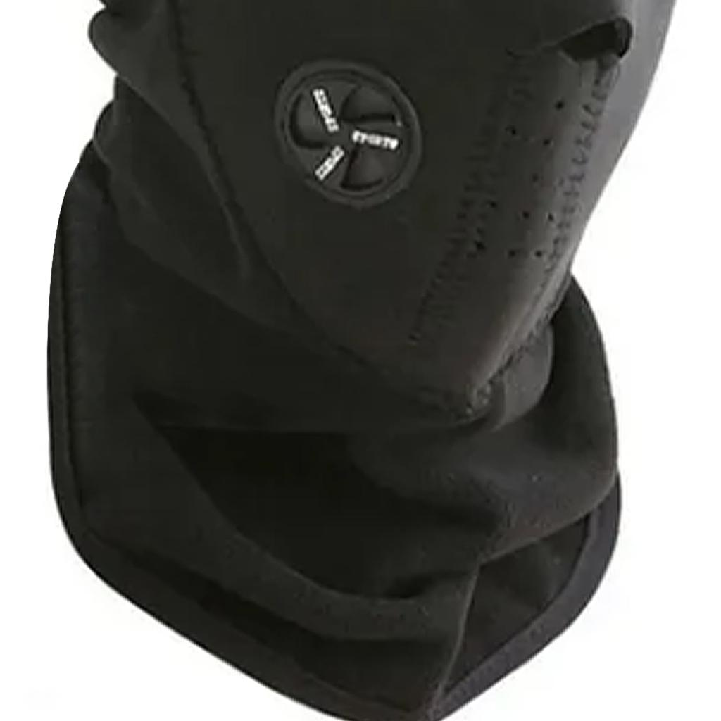 Маска для лица Дышащая Удобный Головной убор Защита от солнца Шарф на шею для езды на открытом воздухе Черный