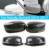 Для Honda Accord 2014-2017 Замена автомобиля крышка бокового зеркала заднего вида Крышка крыла внешняя дверь чехол заднего вида отделка из углеродного волокна