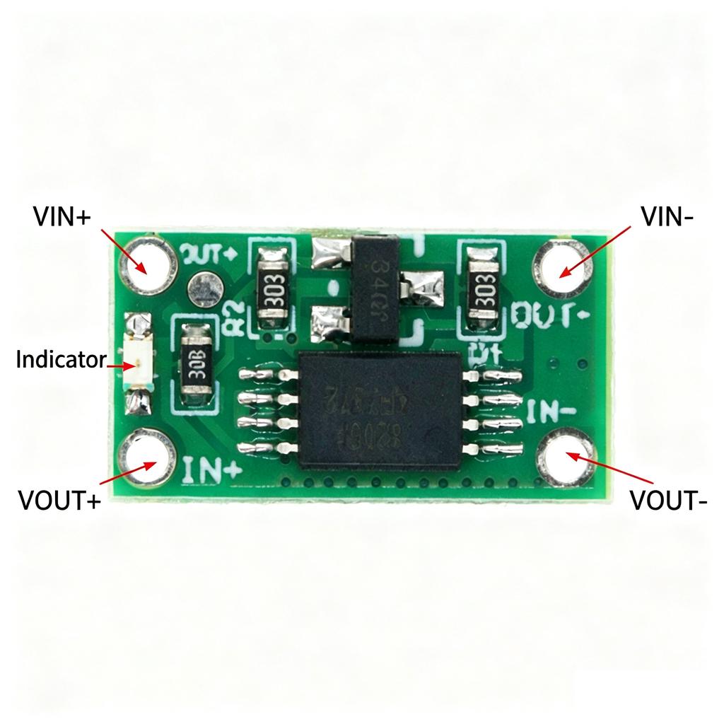 5~100Pcs Battery Reverse Connection Protection Module 3.7V5V7.4V12V 4A Anti-reverse Polarity Power Protector Positive Negative