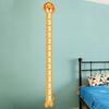 Animal Baby Growth Chart Decal Self-Adhesive Children Bedroom Play Room Nursery Boys Girls Height Measurement Ruler Wall Sticker