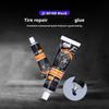 50/100ml Tire Repair Black Glue Waterproof High Temperature Resistant Tyre Repair Liquid Adhesive Glue Car Repairs Tools