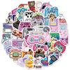 60 Color Gamepads Graffiti Stickers Suitcase Guitar Notebook DIY Waterproof Stickers